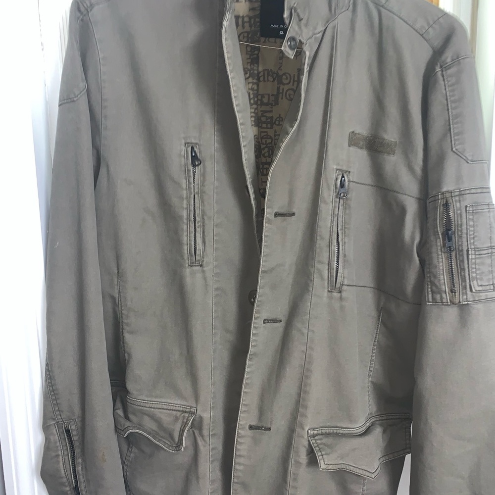 Calvin Klein military bomber jacket XL